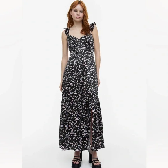 evening halter neck dresses Thats So Fetch | Mirella Plunge Halter Neck Maxi Dress | Lilac